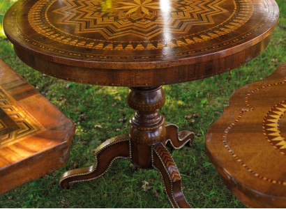 Dining table Round Table Dining room Living room Suite Wood Design Tables Round new