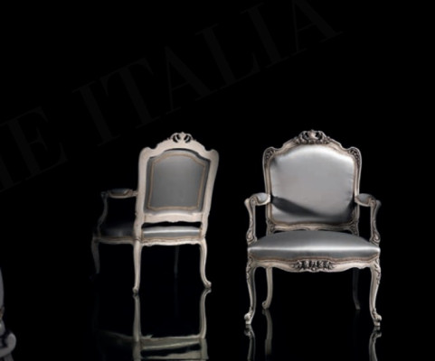 Chair Design Solid wood Armrests Luxury Armchair Dining room Living room Office Furniture