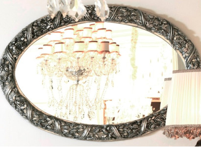 Mirror Design Wall mirror 140x90 cm Baroque Rococo Italian Furnishings Furniture