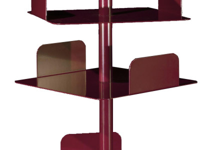 Rotating Bookshelf Shelf Italian Office Furnishings Shelves Office Furniture