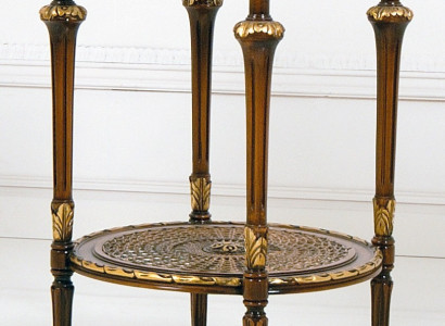 Side table Baroque Rococo Coffee table Table Real wood Furniture Tables Italy new