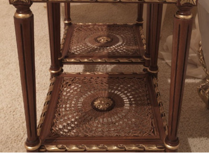 Coffee table Side table Baroque Rococo Table Real wood Furniture Tables Italy new