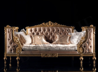 Sofa Three Seater Couch Upholstery Furniture Chesterfield Baroque Rococo Antique Style new