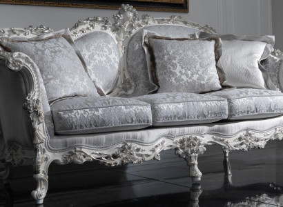 Chesterfield Classic r three-seater sofa Living landscape textile sofa 3 Seat Couch