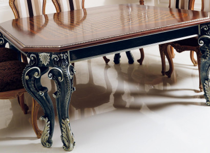 Dining table Dining room Living room Wood Italian Furniture Italy Table Real wood