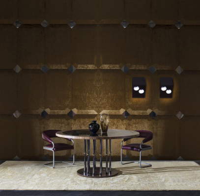 Round Dining table Luxury Table Wood Dining Tables Italian Furniture Tables Dining room