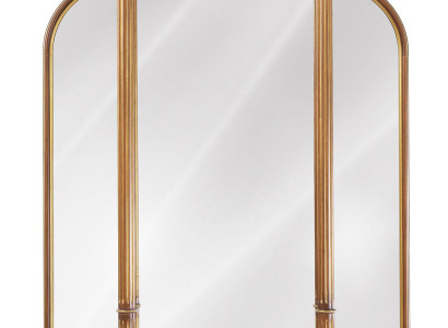 Wall mirror Mirror Carving Italian Furnishings Furniture 125x224cm new