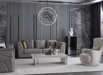 Villa Furniture Furnishings European Furniture Living room Set Sofa set 3pcs.