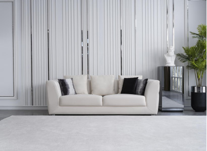 Luxury three-seater sofa xxl upholstery couch sofas couches furniture wood textile