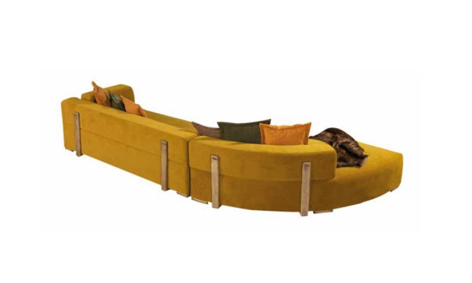 XXL Corner sofa big Sofa Living landscape Living room Corner suite Corner sofa