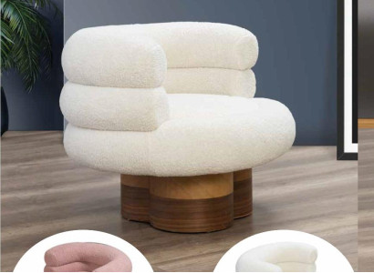 Luxury Armchair Club TV Relax Chair Textile Furnishings Furniture Lounge