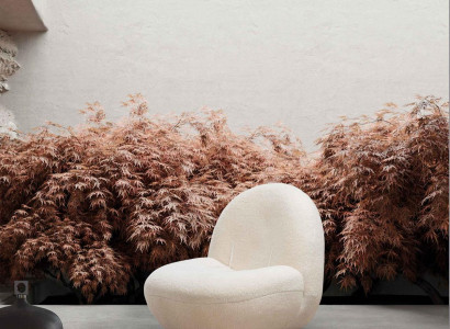 Round Armchair TV Chair Single Seat Upholstery Seat Furniture Lounge Chairs