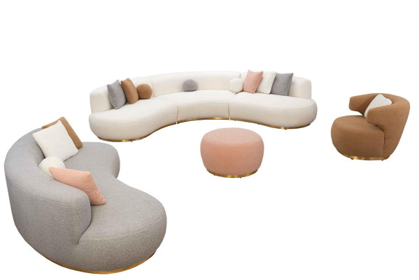 White Armchair Television Chair Single Seat Furniture Lounge Club Chairs