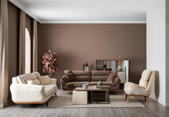 Sofa set 331 Seater Coffee table Set Design Upholstery Couches Modern 4-piece