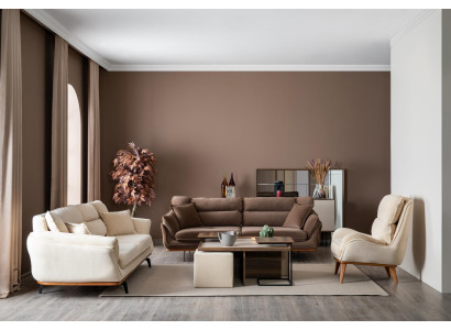 Sofa set 331 Seater Coffee table Set Design Upholstery Couches Modern 4-piece