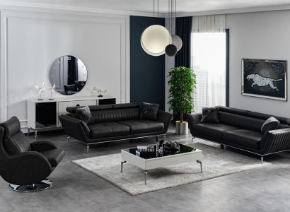 Sofa set 331 Seater Coffee table Living landscape Suite Design Modern 4-piece