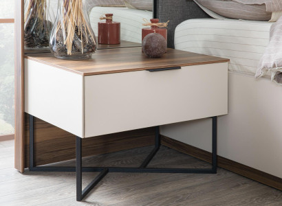 Bedside tables White Modern Design Furniture Luxury Elegant Beautiful Bedroom