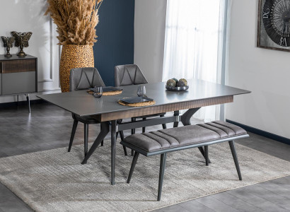 Dining room Set Table 4 x Chairs Stool Dining table Dining set set 6 pieces
