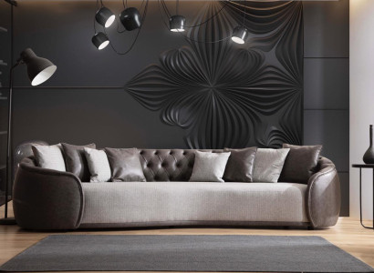 Luxury Stool Sofa Couch Living room Law Firm Furniture Textile Sofas 3 Seater