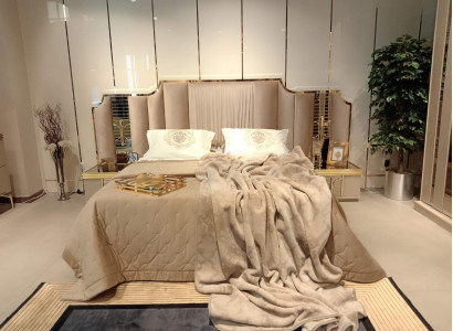 Bedroom Furniture Complete Set Bed 2x Bedside tables 3pcs Modern