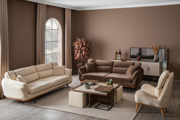 Multifunction s Coffee table Living room Wood Design Luxury Furniture Style Modern brown