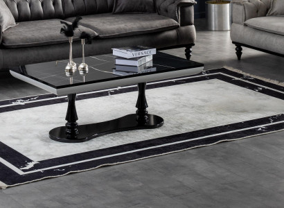 Living room Coffee table Luxury Design new Black Modern Material Wood