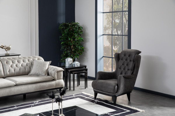 Living room Side table Luxury Table Design Furniture 70x40cm Wood Furnishings