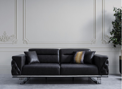 Living room Sofa 4 Seater Luxury Designer Couch Upholstered Sofas Modern