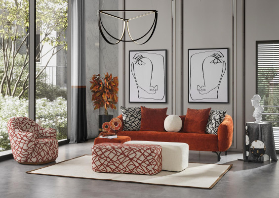 Sofa 3 Seater Living room Design Sofas Upholstery Design Modern Furniture new