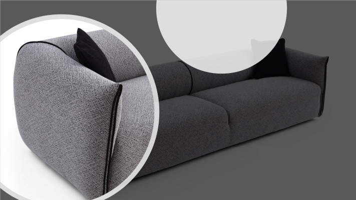 Sofas Seat Fabric Design Three Seater Luxury Sofa 4 Seater Couch Furniture new