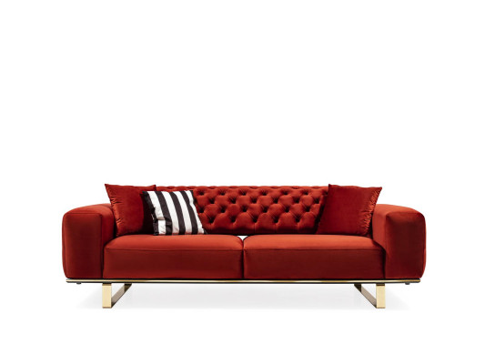 Modern Chesterfield Couch Praxis Furniture Hotel Furnishings Luxury Sofa