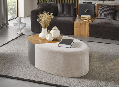 Coffee table Furniture Luxury Wood Modern new Living room Design new brown
