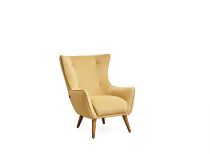 Living room s Armchair Design Couch Luxury Lounge Upholstery Club Disco Yellow