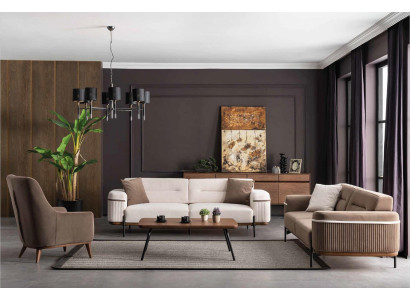 Sofa set Sofa Suite 331 Seater Coffee table Armchair 4-piece. set