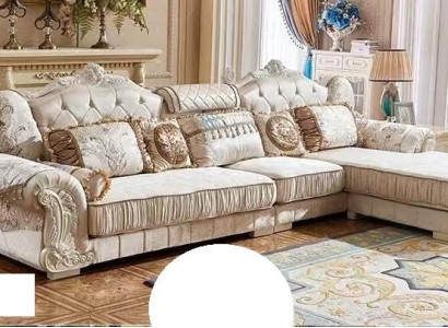 Classic s Corner sofa L-shape Sofa Living landscape Living room Couch Furniture