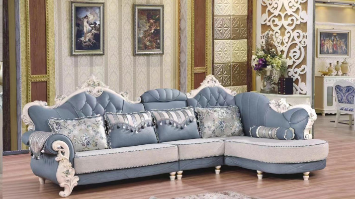 Corner sofa in Fabric Living landscape Corner sofa L-shape Sofa Corner suite