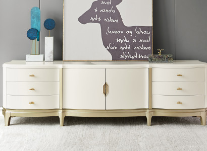 Sideboard Wardrobe Shelf Furniture Wooden Cabinet White Sideboard Chest of drawers