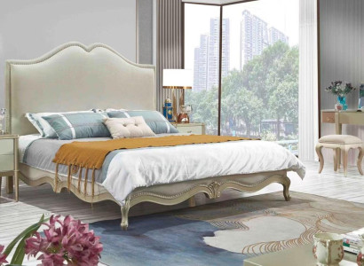 Bed frame double bed frame luxury bed wood beds beige double beds hotel