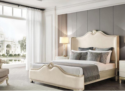 Luxury Bed Wood Beds Bed Frame White Double Bed frame Beds Double Beds