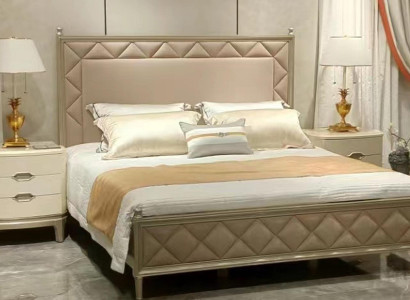 Bedroom Bed Upholstery Design Furniture Luxury Double Beige Beds Leather