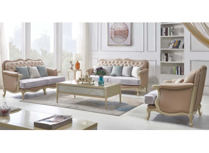 Rosa Furniture Sofa set Sofa 3 2 1 Seater Living room Design 3pcs.