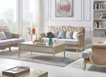 Rosa Furniture Sofa set Sofa 3 2 1 Seater Living room Design 3pcs.