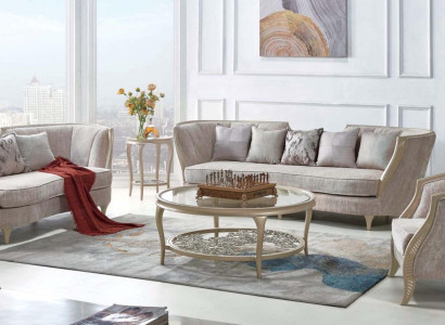 Luxury sofa set Hotel Furniture Sofa Couch Elegant style fabric sofa