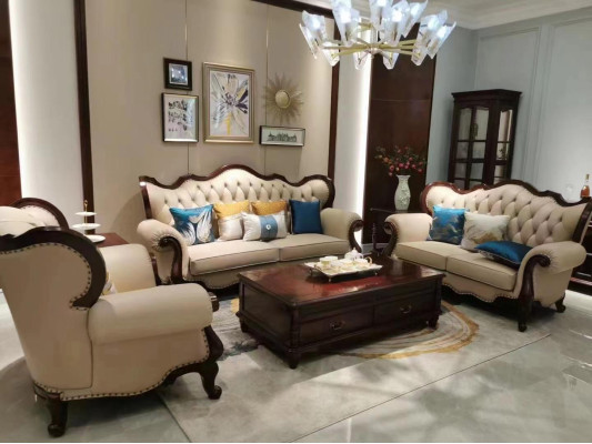 Sofa set 3+2+1 Seat Set Design Sofas Upholstery Couches Chesterfield