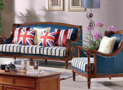 American Furniture Sofa set USA Set 3+1 Seater Three Seater Armchair