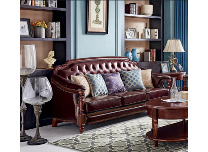 Chesterfield Three Seater Couch Upholstery Sofa Classic Sofas Room