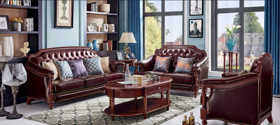 Sofa set 3+2+1 Seater Set Design Sofa Upholstery Couches Classic