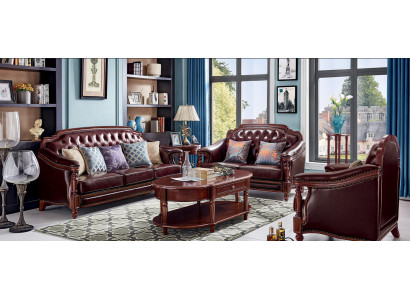 Sofa set 3+2+1 Seater Set Design Sofa Upholstery Couches Classic
