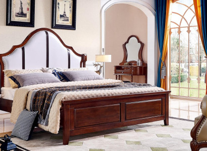 Bedroom Beds Double Bed Frame Wood Double bed Upholstery Bed