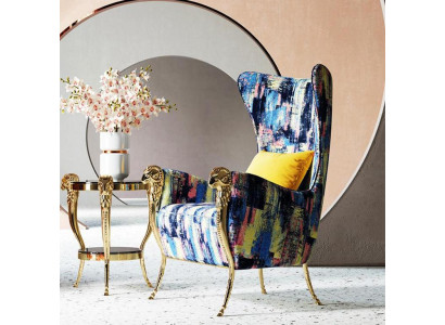 Single Seater Armchair Wing Chair Couches Furniture Television Design Furniture Furnishings
